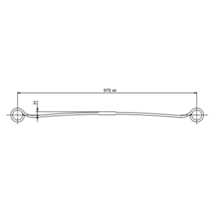 Cabin Parabolic Spring Mercedes Benz