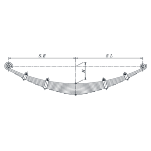 Front Axle Spring Set Mercedes Benz