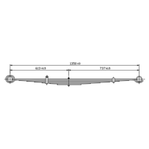 Front Axle Spring Set Mercedes Benz O309