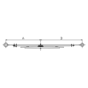 Rear Axle Spring Set Nissan