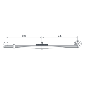 Front Axle Spring Set Peterbilt
