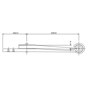 Rear Axle Spring Set Scania