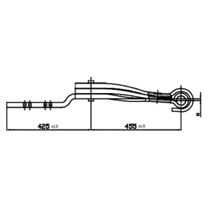 Rear Axle Spring Set Scania