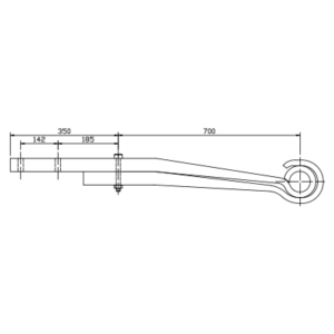 Rear Axle Spring Set Scania