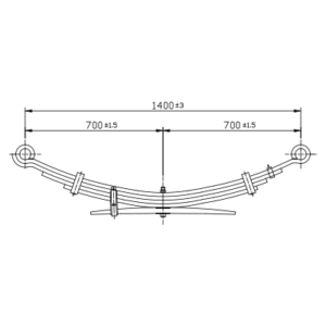دست فنر اکسل عقب Toyota