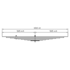 Rear Axle Spring Set Hino SF17/SG19/SG20/SG23