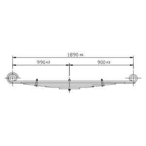 Front Axle Spring Set VOLVO