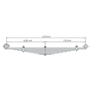 دست فنر چرخ جلو Ford Sterling و سری L-LT