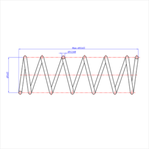 Front axle Coil spring, Peugeot 405, Pars, Citroen C15