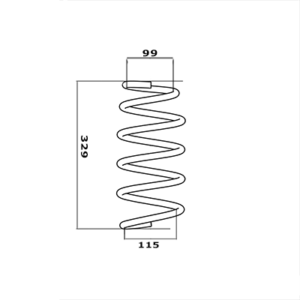 Front axle Coil spring Renault L90