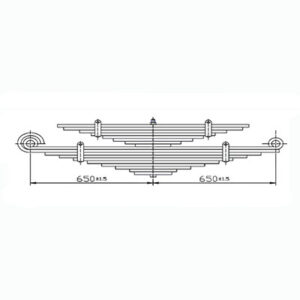 Rear Axle Spring Set Daewoo Prima/Maximus